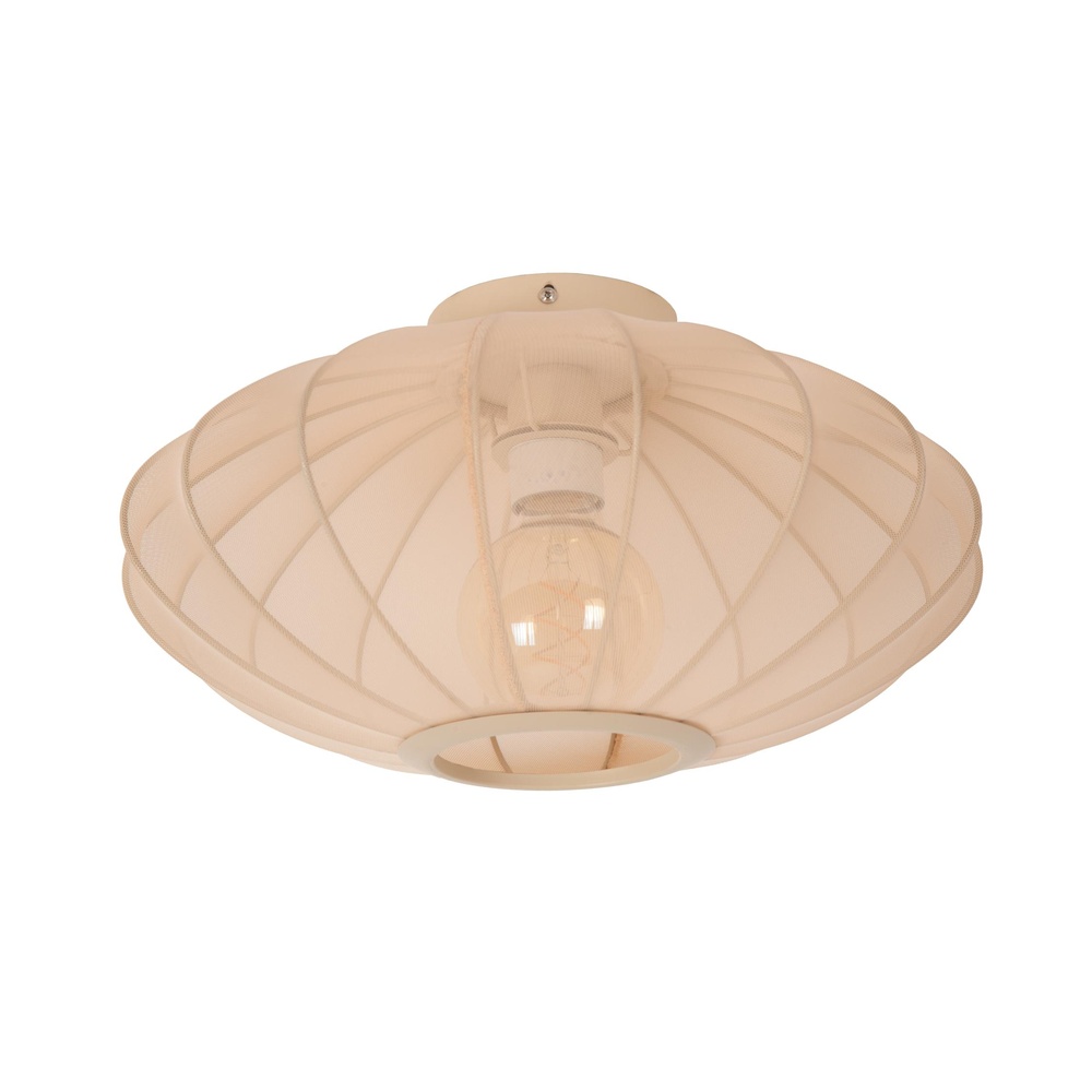 Lucide PlafondlampCorina zand bruin Ø 40cm - 03147/40/38